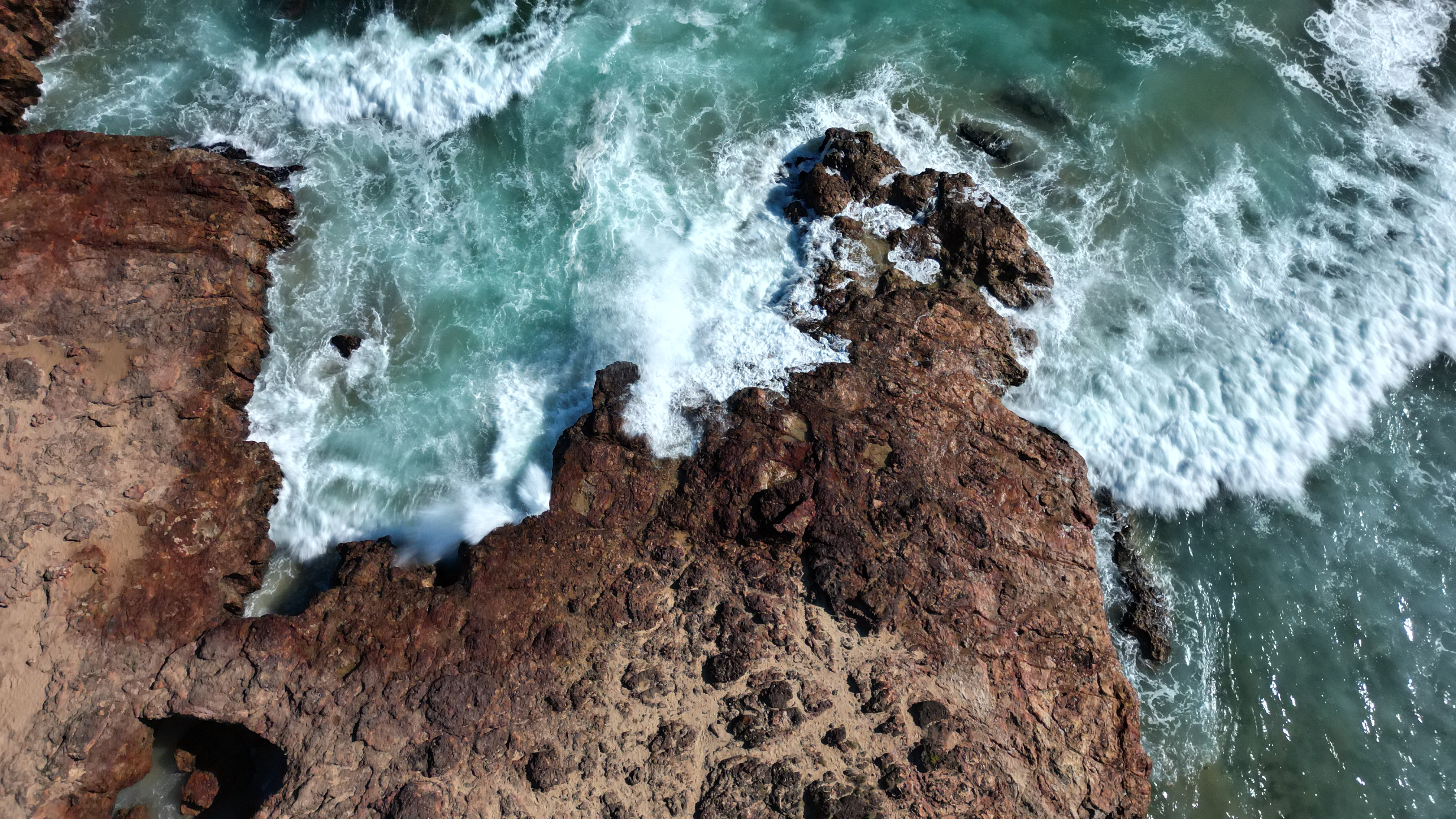 Bird-Eye view of an Ocean